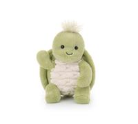 Apricot Lamb Clever Turtle Manman Plushies Stuffed Animals for Kids, Soft Cute Plush Toys for Baby Girl and Boy, Fluffy Green 6.5 Inches