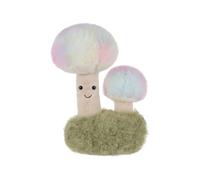 Apricot Lamb Colorful Mushroom Plant Plush Stuffed Animals for Kids, Soft Cute Plush Toys for Baby Girl and Boy, Fluffy Colorful Mushroom Plant Multicolor 7.9 Inches