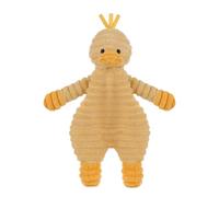 Apricot Lamb Corduroy Duck Baby Comforter Soft Loveys Security Blanket 10"
