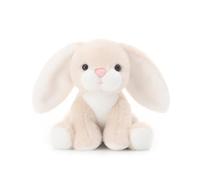 Apricot Lamb Cream Gentle Bunny Rabbit Plushies Stuffed Animals for Baby Girl and Boy, Soft Cute Plush Toys for Kids, 6.3 Inches