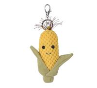 Apricot Lamb Cute Toys Fresh Corn Stuffed Vegetable Soft Keychain for Purse Charm Bag Charm Kids' Bag, Purse, Backpack, Handbag (Fresh Corn, 5.1 Inches)