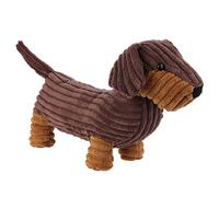Apricot Lamb Cute Toys Plush Brown Henry Dachshund Dog Puppy Stuffed Animal Soft Cuddly Perfect for Kids 13.4 inches