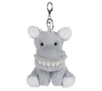 Apricot Lamb Cute Toys smile hippo Stuffed Animal Soft Keychain for Kids Bag, Purse, Backpack, Handbag 4.3 Inches