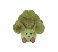 Apricot Lamb Delicious Broccoli Stuffed Animals Soft Plushies for Baby Girl and Boy, Plush Toys for Kids, Fluffy Green Vegetable 7.1 Inches