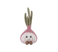 Apricot Lamb Delicious Onion Stuffed Animals Soft Plushies for Baby Girl and Boy, Plush Toys for Kids, Fluffy Purple Vegetable 9.5 Inches