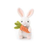 Apricot Lamb Diligent Bunny Plushies Stuffed Animals for Baby Girl and Boy, Soft Cute Plush Toys for Kids, Rabbit 6 Inches