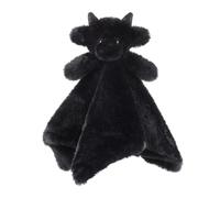 Apricot Lamb Dragon Soft Lovey Security Blanket Black Baby Comforter 13.8"
