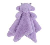 Apricot Lamb Dragon Soft Loveys for Babies, Security Blanket for Baby Boy and Girl, 13.8 Inches for Infant and Toddlers Purple