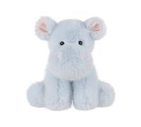 Apricot Lamb Dull Little Hippo Plushies Stuffed Animals for Kids, Soft Cute Plush Toys for Baby Girl and Boy, Fluffy Dull Little Hippo Blue 9.1 Inches