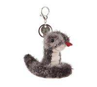 Apricot Lamb Evil Viper Cute Plushies Keychain, Soft Stuffed Plush Keychain Toys for Kids’ Backpack, Purse, 4 Inches (Black)
