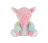 Apricot Lamb Fantastic Dream Eating Tapir Plushies Stuffed Animals for Kids, Soft Cute Plush Toys for Baby Girl and Boy, Fluffy Fantastic Dream Eating Tapir Pink 7.1 Inches