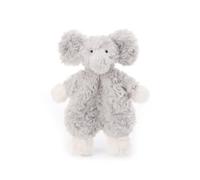Apricot Lamb Flower Elephant Comforter Plush Security Blanket Lovey 10"