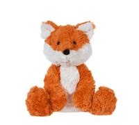 Apricot Lamb Flower Fox Stuffed Animals Soft Plushies for Baby Girl and Boy, Plush Toys for Kids, Fluffy Orange Flower Fox 12 Inches
