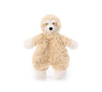 Apricot Lamb Flower Sloth Cute Comforter Plush Security Blanket for Baby Boy and Girl, Cuddly Lovey for Infant and Toddlers, Brown 10 Inches