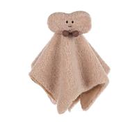 Apricot Lamb Fresh Peanut Cute Comforter Soft Loveys for Baby Boy and Girl, Security Blanket for Babies, Infant and Toddlers, Brown Food 14x14 Inches