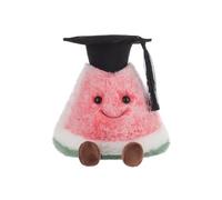 Apricot Lamb Graduated Watermelon Fruit Plushies Stuffed Animals for Kids, Soft Cute Plush Toys for Baby Girl and Boy, Fluffy Graduated Watermelon Red
