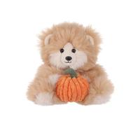 Apricot Lamb Greedy Bear Beibei Plushies Stuffed Animals for Kids, Soft Cute Plush Toys for Baby Girl and Boy, Fluffy Brown 7 Inches