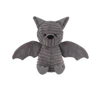 Apricot Lamb Halloween Corduroy Bat Plush Stuffed Animals for Kids, Soft Cute Plush Toys for Baby Girl and Boy, Fluffy Corduroy Bat Grey