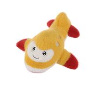 Apricot Lamb Happy Airplane Plushies Stuffed Animals for Kids, Soft Cute Plush Toys for Baby Girl and Boy, Fluffy Happy Airplane Yellow