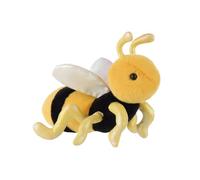 Apricot Lamb Happy Bee Plushies Stuffed Animals for Kids, Soft Cute Plush Toys for Baby Girl and Boy, Fluffy Yellow Happy Bee
