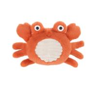 Apricot Lamb Happy Crab Plushies Stuffed Animals for Kids, Soft Cute Plush Toys for Baby Girl and Boy, Fluffy Happy Crab Orange