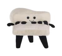 Apricot Lamb Happy Piano Plushies Stuffed Animals for Kids, Soft Cute Plush Toys for Baby Girl and Boy, Fluffy Happy Piano White 6.3 Inches