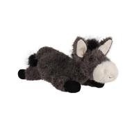 Apricot Lamb Lazy Donkey Plushies Soft Stuffed Animals for Baby Girl and Boy, Cute Plush Toys for Kids, Fluffy Lazy Donkey Grey 11.9 Inches