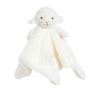 Apricot Lamb Luxury Snuggle Plush White Lamb Sheep Infant Stuffed Animals Security Blanket Nursery Character Blanket(White Lamb, 14 Inches)