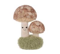 Apricot Lamb Mushroom Plant Plush Stuffed Animals for Kids, Soft Cute Plush Toys for Baby Girl and Boy, Fluffy Mushroom Plant Brown 7.9 Inches