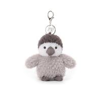 Apricot Lamb Panos Penguin Stuffed Plush Keychain, Soft Plushies Cute Keychain Toys for Kids' Bag, Backpack, Purse, Grey 4.7 Inches
