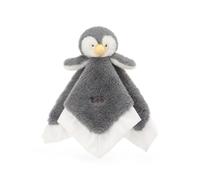 Apricot Lamb Personalized Grey Penguin Baby Comforter Security Blanket Infant Nursery Character Custom Blanket Luxury Snuggler Plush Lovey with Name for Newborn