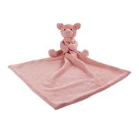Apricot Lamb Pig Blanket Cute Comforter Soft Loveys Security Blanket 13"