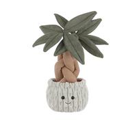 Apricot Lamb Potted Money Tree Plant Plush Stuffed Animals for Kids, Soft Cute Plush Toys for Baby Girl and Boy, Fluffy Potted Money Tree Plant Green