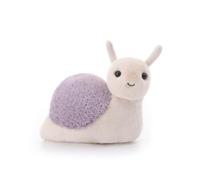 Apricot Lamb Purple Lazy Snail Soft Stuffed Animals Plush Toys 6"