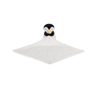 Apricot Lamb Security Blanket Black Penguin Snuggler Comforter Lovey 13"