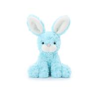 Apricot Lamb Sky Blue Brave Bunny Rabbit Plushies Stuffed Animals for Baby Girl and Boy, Soft Cute Plush Toys for Kids, 7.9 Inches