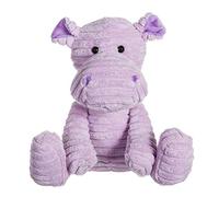Apricot Lamb Soft Toys Plush Corduroy Hippo Stuffed Animal Soft Cuddly Perfect for Child(Corduroy Hippo, 9 Inches)