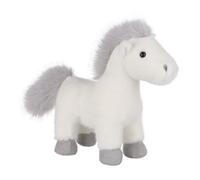 Apricot Lamb Stuffed Animal Horse Wild Pony White Toy Plush for Child 9.4"