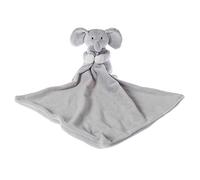 Apricot Lamb Stuffed Animals Baby Comforter Security Blanket Grey Elephant Infant Nursery Character Blanket Luxury Snuggler Plush Lovey for Newborn Baby Doll Blanket(Grey Elephant, 13 Inches)