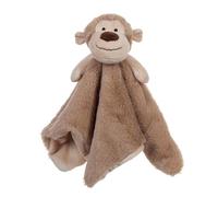Apricot Lamb Stuffed Animals Monkey Security Blanket Infant Nursery Character Blanket Luxury Snuggler Plush Baby Lovey(Monkey)