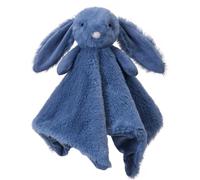 Apricot Lamb Stuffed Animals Navy Blue Bunny Rabbit Comforter Blanket Security Blanket Infant Nursery Character Blanket Luxury Snuggler Plush Baby Lovey(Navy Blue Bunny)
