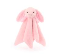 Apricot Lamb Stuffed Animals Pink Bunny Rabbit Comforter Blanket Security Blanket Infant Lovey for Newborn Baby Doll Blanket (Pink Bunny)