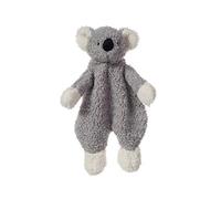 Apricot Lamb Stuffed Animals Security Blanket Gray Koala Infant Nursery Character Blanket Luxury Snuggler Plush(Gray Koala, 10 Inches)