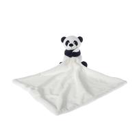 Apricot Lamb Stuffed Animals Security Blanket Panda Infant Nursery Character Blanket Luxury Snuggler Plush (White Panda)