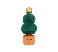 Apricot Lamb Sweet Christmas Tree Plant Plushies Stuffed Animals for Kids, Soft Cute Plush Toys for Baby Girl and Boy, Fluffy Sweet Christmas Tree Green
