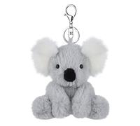 Apricot Lamb Toys Plush Smart Koala Keychain Stuffed Animal Keyring 4.5"
