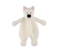 Apricot Lamb West Highland Dog Baby Comforter Security Blanket Loveys 10"