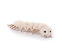 Apricot Lamb White Evil Centipede Plushies Stuffed Animals for Baby Girl and Boy, Soft Cute Plush Toys for Kids, 13.8 Inches