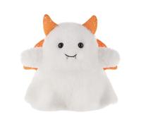 Apricot Lamb White Halloween Naughty Ghost Plush Stuffed Animals for Kids, Soft Cute Plush Toys for Baby Girl and Boy, Fluffy White Naughty Ghost