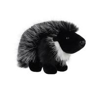 Apricot Lamb Wild Porcupine Pig Plush Stuffed Animals for Kids, Soft Cute Plushies Toys for Baby Girl and Boy, Fluffy Wild Porcupine Pig Black 7.1 Inches
